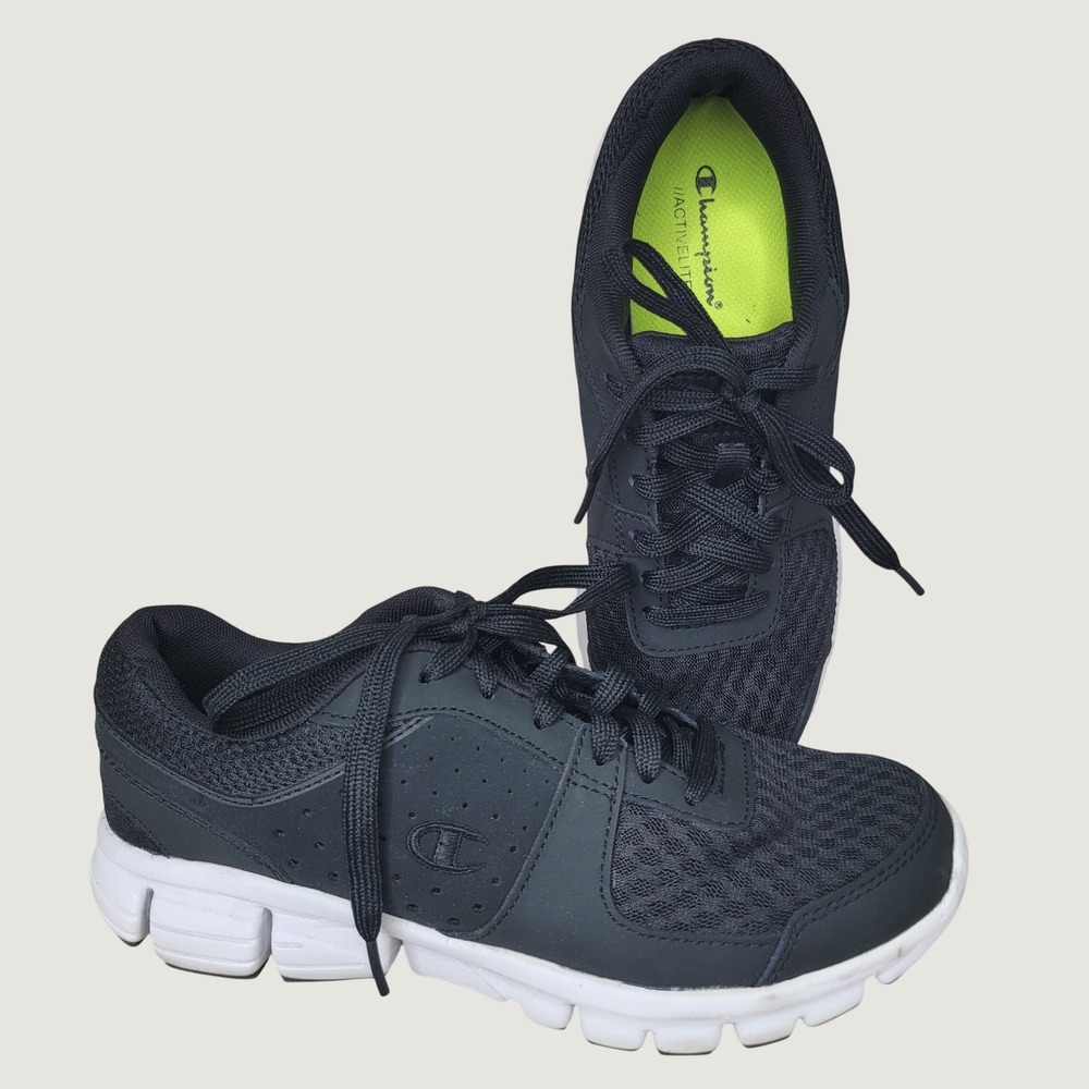Champion ActiveLite Womens Black Mesh Running Shoes Sneakers Size 7.5 New